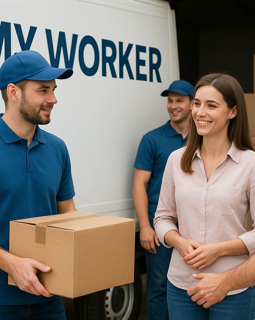 Image de la section de Contact de l'Entreprise de Déménagement MY WORKER au Maroc